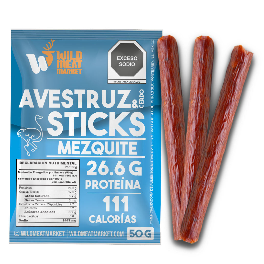 Avestruz Sticks Mezquite