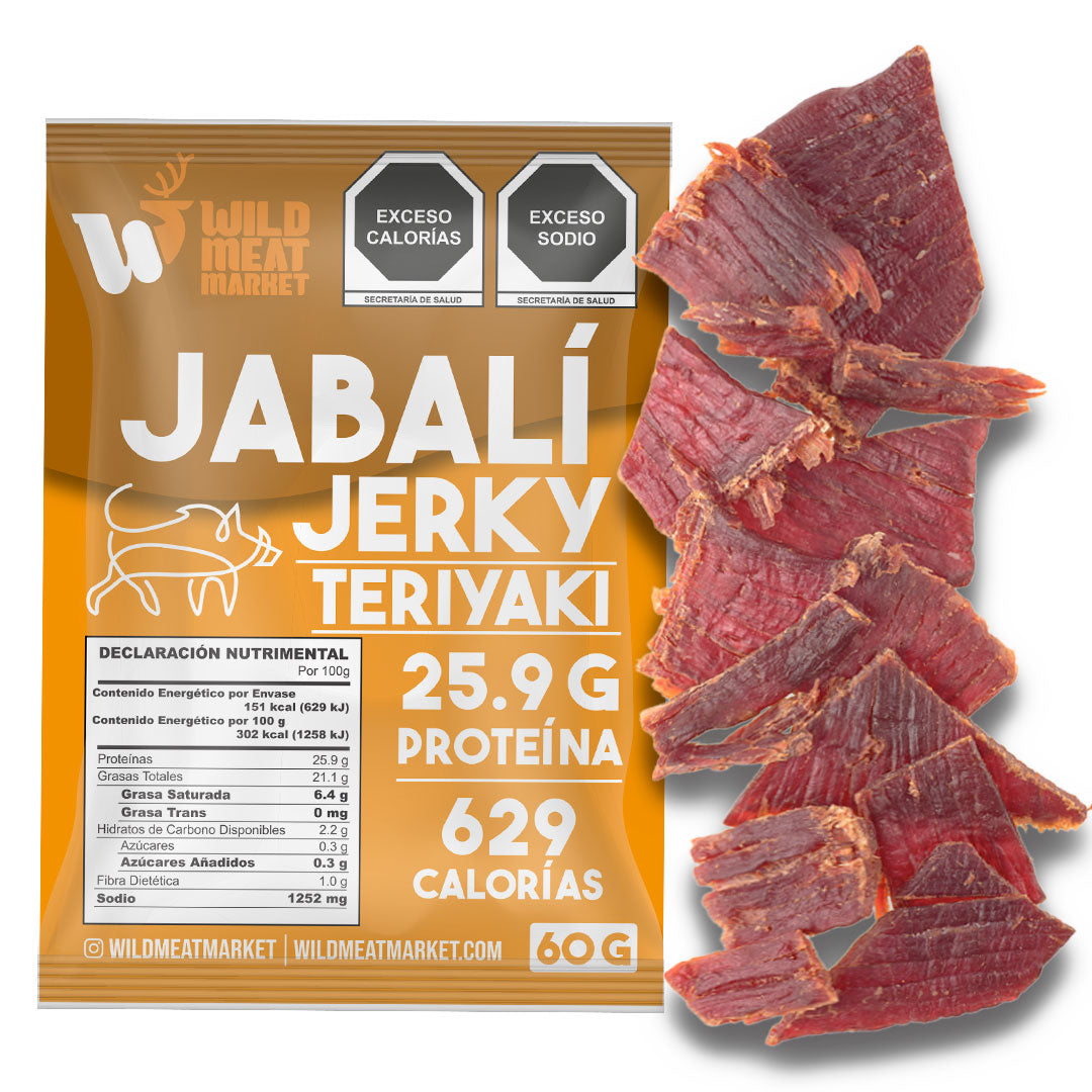 Jabalí Jerky Teriyaki