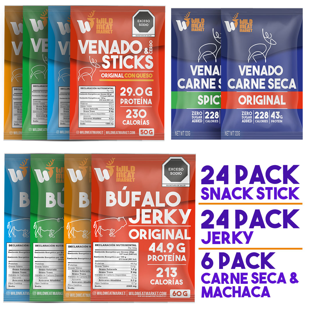 Variety Pack Sticks & Jerky