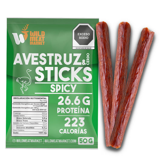 Avestruz Sticks Spicy