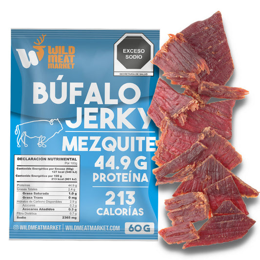 Búfalo Jerky Mezquite