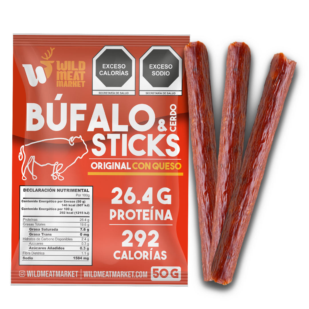 Bufalo Sticks Original con Queso