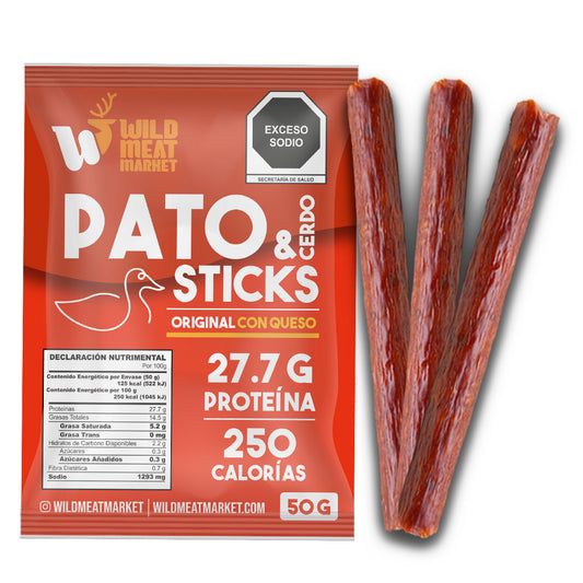 Pato Sticks Original con queso